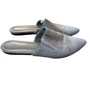 Jenni Kayne Suede Pointed Toe Mules Size 40 US 10